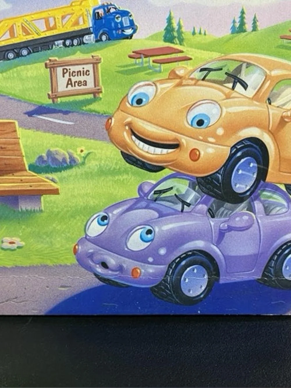 Vintage 1999 Chevron Cars collectible figures,  Zachary Zoomer & Skyler Scamper